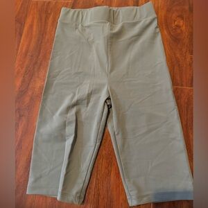 Zara Green Bike Shorts for Active Comfort